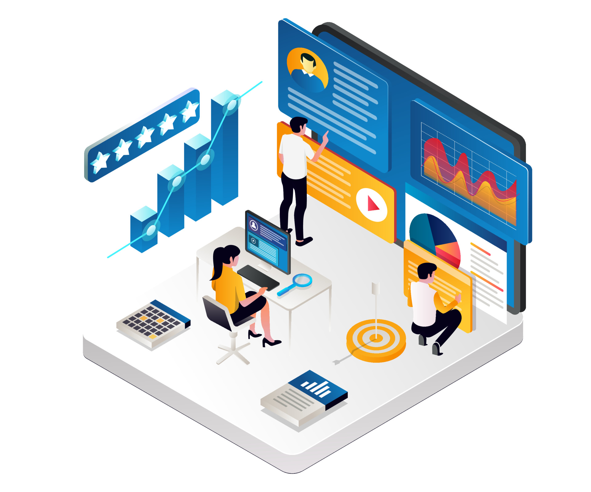 Digital marketing strategy and social media campaign